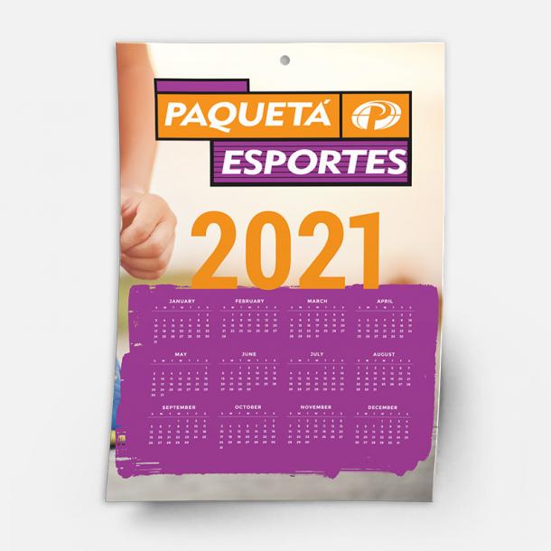 calendário personalizado