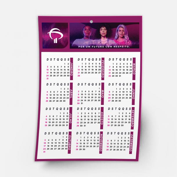 calendário personalizado