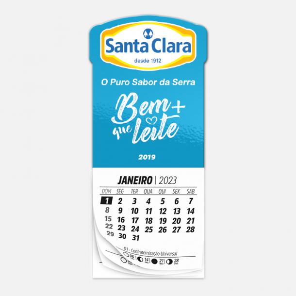 ímã com calendário