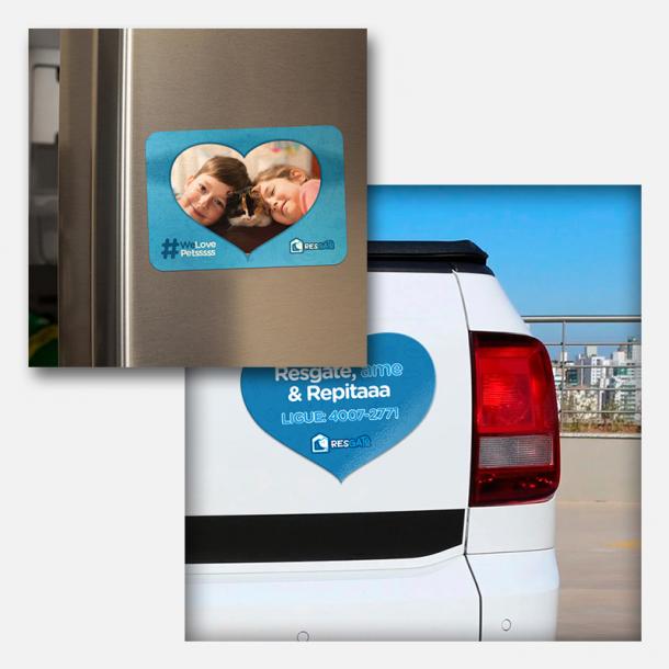 Ímã para Carro com Porta-retratos