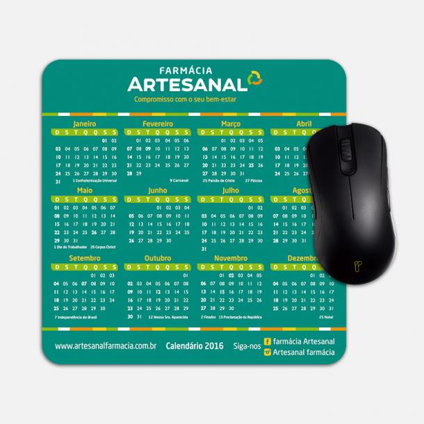 Mouse Pad para empresas de saúde