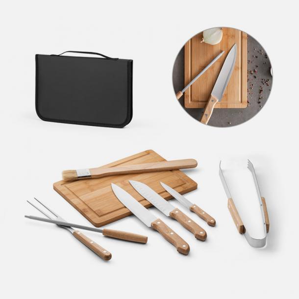 Conjunto Churrasco com 7 utensílios 