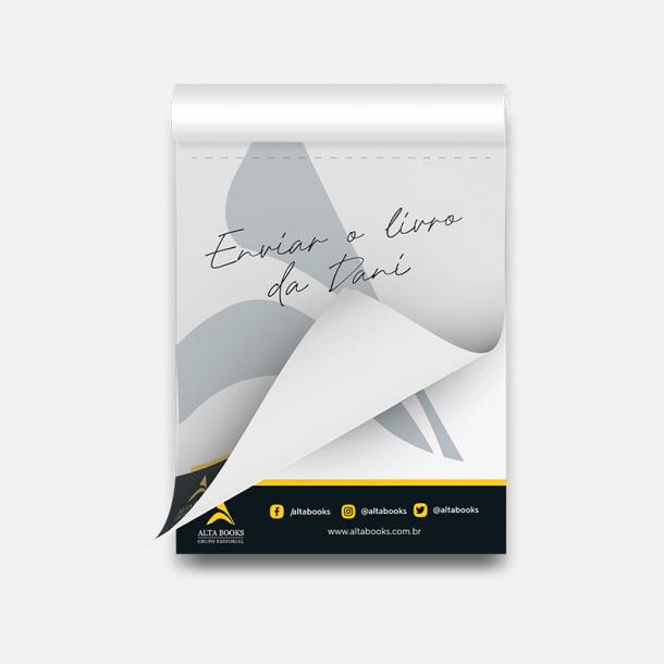 Bloco de papel personalizado Alta Books