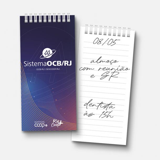 Bloco De Papel Wire-o Personalizado OCB