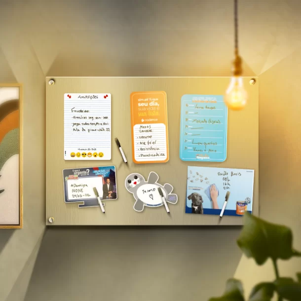 Ímã Lousa Magnética Memo Board | banner
