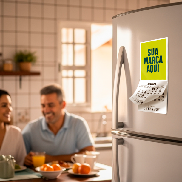 Ímã com Bloco Calendário | banner