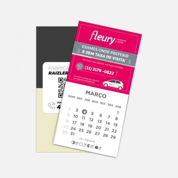 Ímã com Bloco Calendário