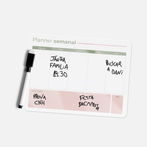 Lousa Magnética com 1 Marcador especial